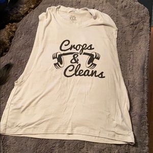 Crops & Cleans tank
